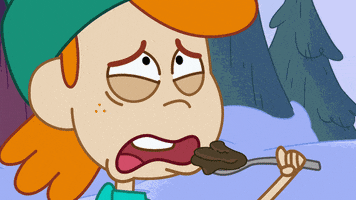 Disgusted Pudding GIF by The Unstoppable Yellow Yeti