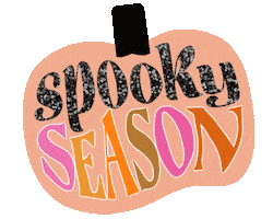 Pink Halloween Sticker by Manda Creates Pretty