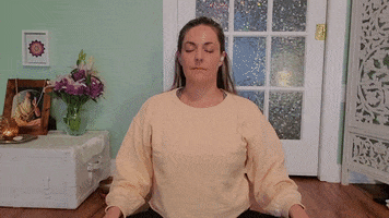 Kapalabhati Pranayama Skull Shining Breath GIF