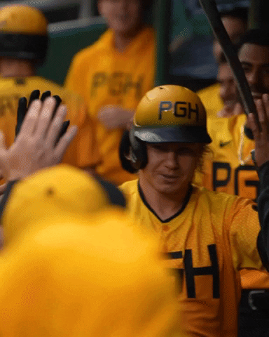 Major League Baseball Dance GIF by Pittsburgh Pirates