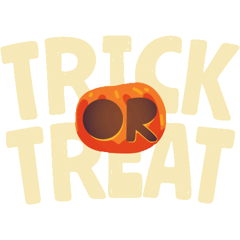 Trick Or Treat Halloween Sticker by Kibbi