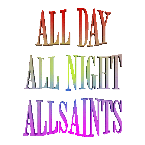 올세인츠 Sticker by AllSaints