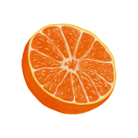 Orange Bergamot Sticker