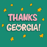 Georgia Peach Thank You