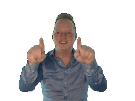 Boven Sticker by Johnny Van Veldhoven