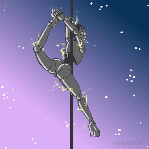 pole dancing gif