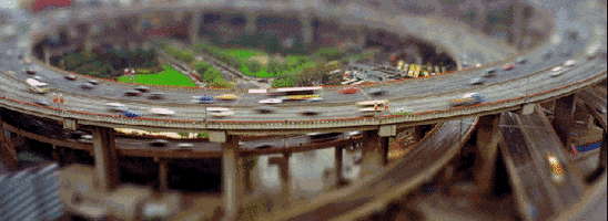 Time Lapse Highway animated GIF