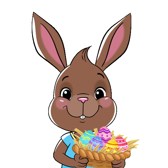 Easter Bunny Sticker by Canticos World