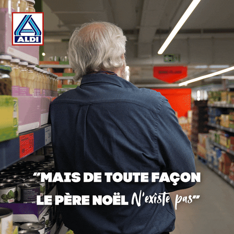 Pere Noel Existe GIF by ALDI FRANCE