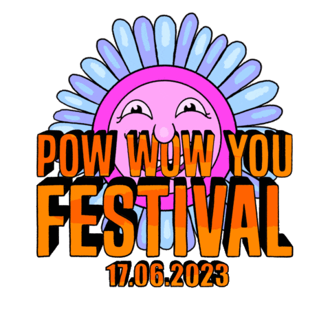 Pow Wow You Festival Sticker