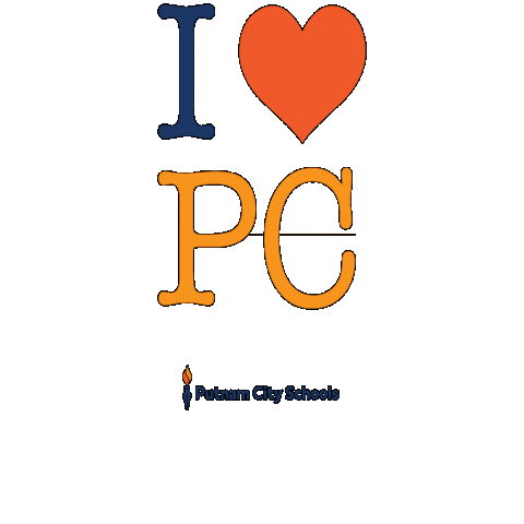 Go Boldly Oklahoma City Sticker by Putnam City Schools