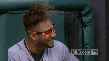 Houston Astros Laughing GIF by MLB
