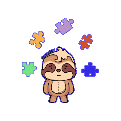 Confused Sticker
