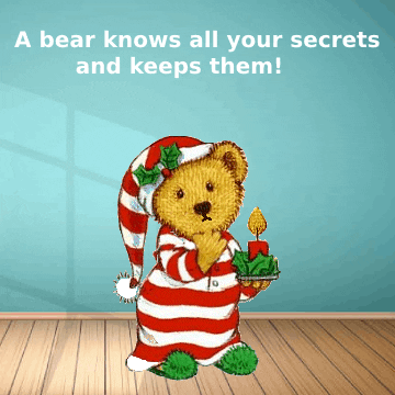 Teddy Bears Christmas GIF