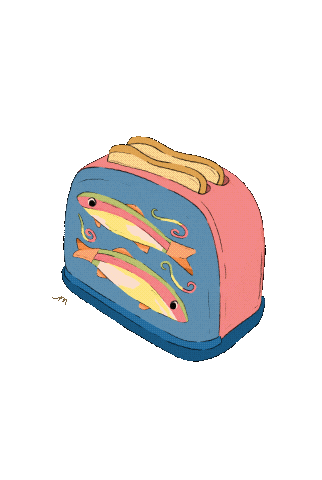 Morning Fish Sticker