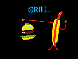 missing hot dog by GIF THIS
