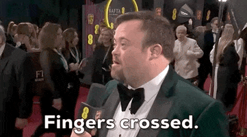 Fingers Crossed Bafta Film Awards GIF by BAFTA
