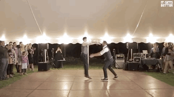 wedding dancing GIF by It Gets Better Project