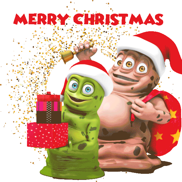 Santa Year Sticker