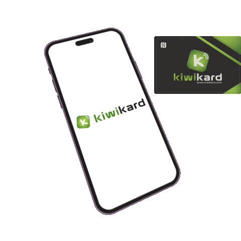 Kiwi kard Sticker