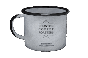 Coffee Mug Sticker by Rounton Coffee Roasters