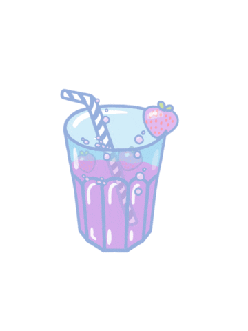 Bubble Tea Summer Sticker by Vanesa Longchamp