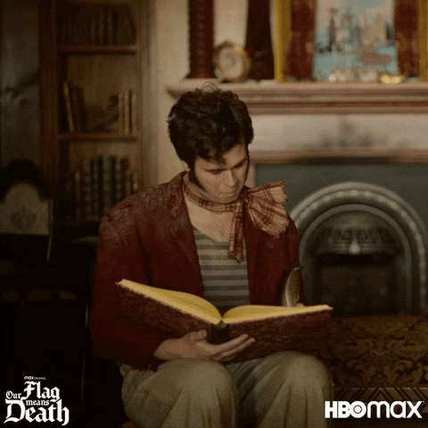 Book Reading GIF by HBO Max