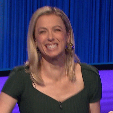 Happy Celebrity Jeopardy GIF by ABC Network