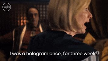 jodie whittaker hologram GIF by Doctor Who