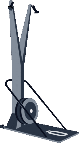 Rowing Erg Sticker by studioversoyyt