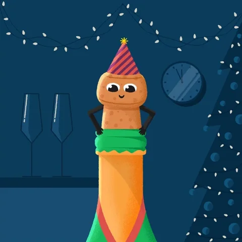 new year hello GIF by sambmotion