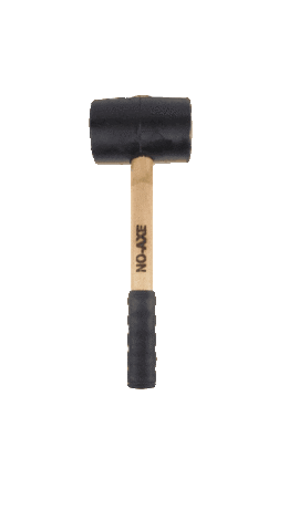 NO-AXE Sticker
