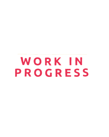 Work In Progress Sticker by Derwent