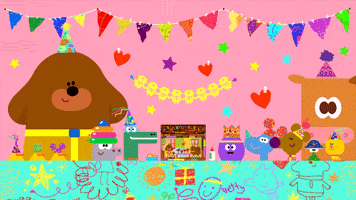 fun party GIF by Hey Duggee