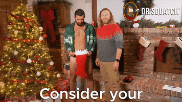 Christmas Holiday GIF by DrSquatchSoapCo
