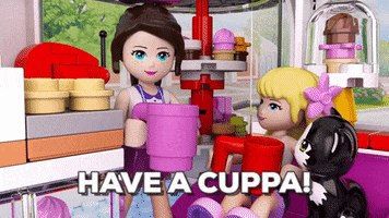 Calm Down Cup Of Tea GIF by LEGO