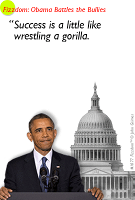 barack obama humor GIF by Fizzdom.com