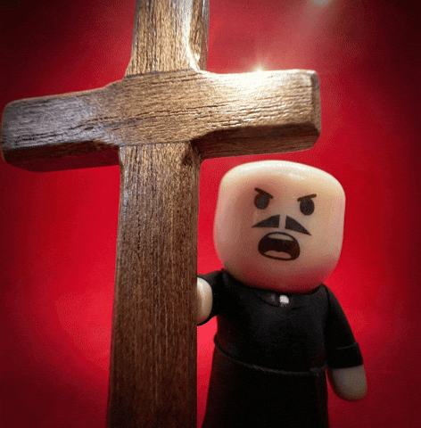 Vade Retro Cross GIF