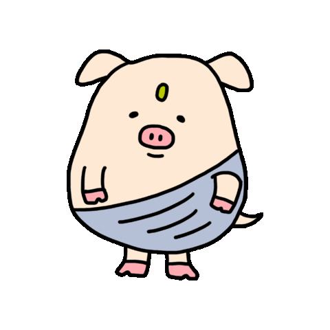 Pig Buta Sticker