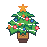 Christmas Tree Sticker