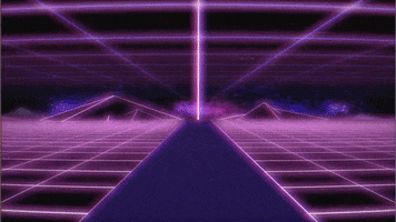 Dance Party 80S GIF by Amplifier Art