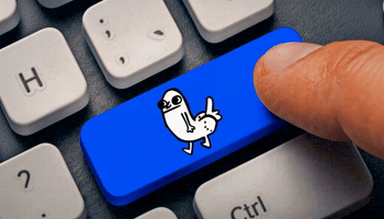 Keyboard Clicking GIF