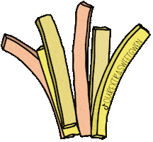 Veggie Straws Sticker
