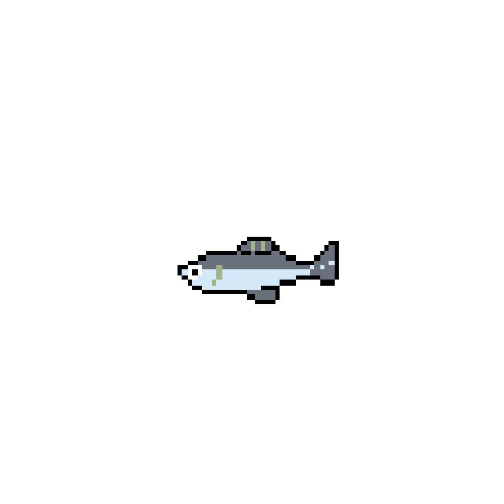 Pixel Art Gif Pixel Art Fish Discover Share Gifs Images