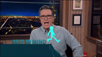 Stephen Colbert Keep In Mind GIF by The Late Show With Stephen Colbert