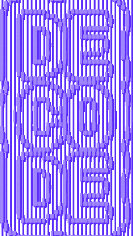 Animation Decode Sticker by Egger & Co