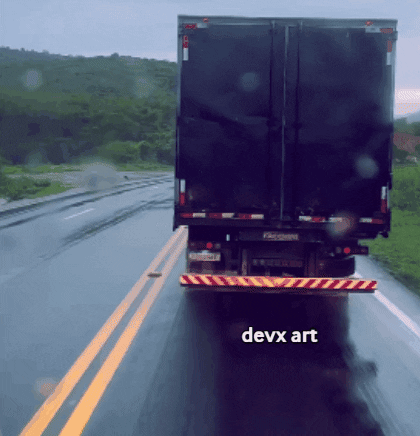 Car Overtaking GIF by DevX Art