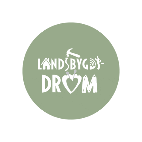 Landsbygdsdröm Sticker