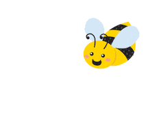 Spring Bee Sticker by Teacher Created Resources