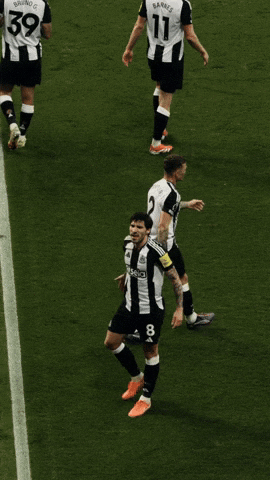 Newcastle United Tonali GIF by Newcastle United Football Club